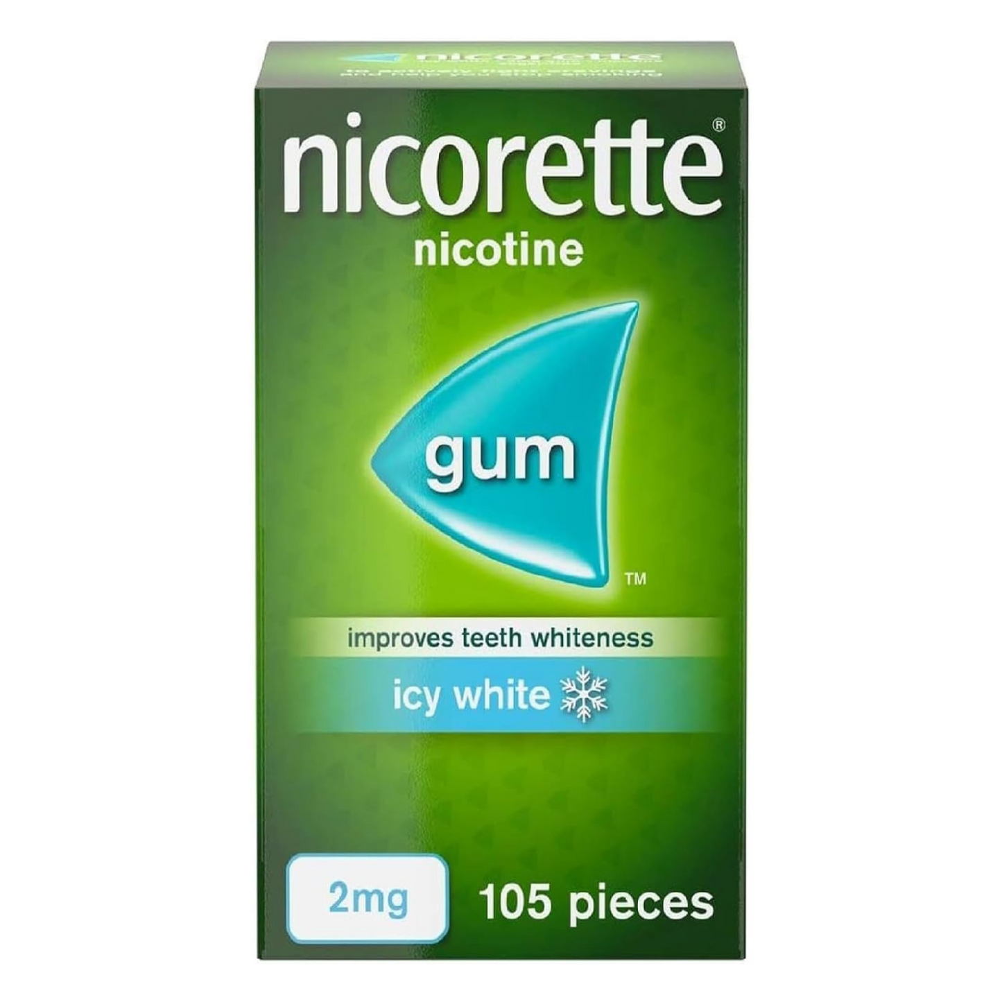 Nicorette - Icy White Flavour Chewing Gum