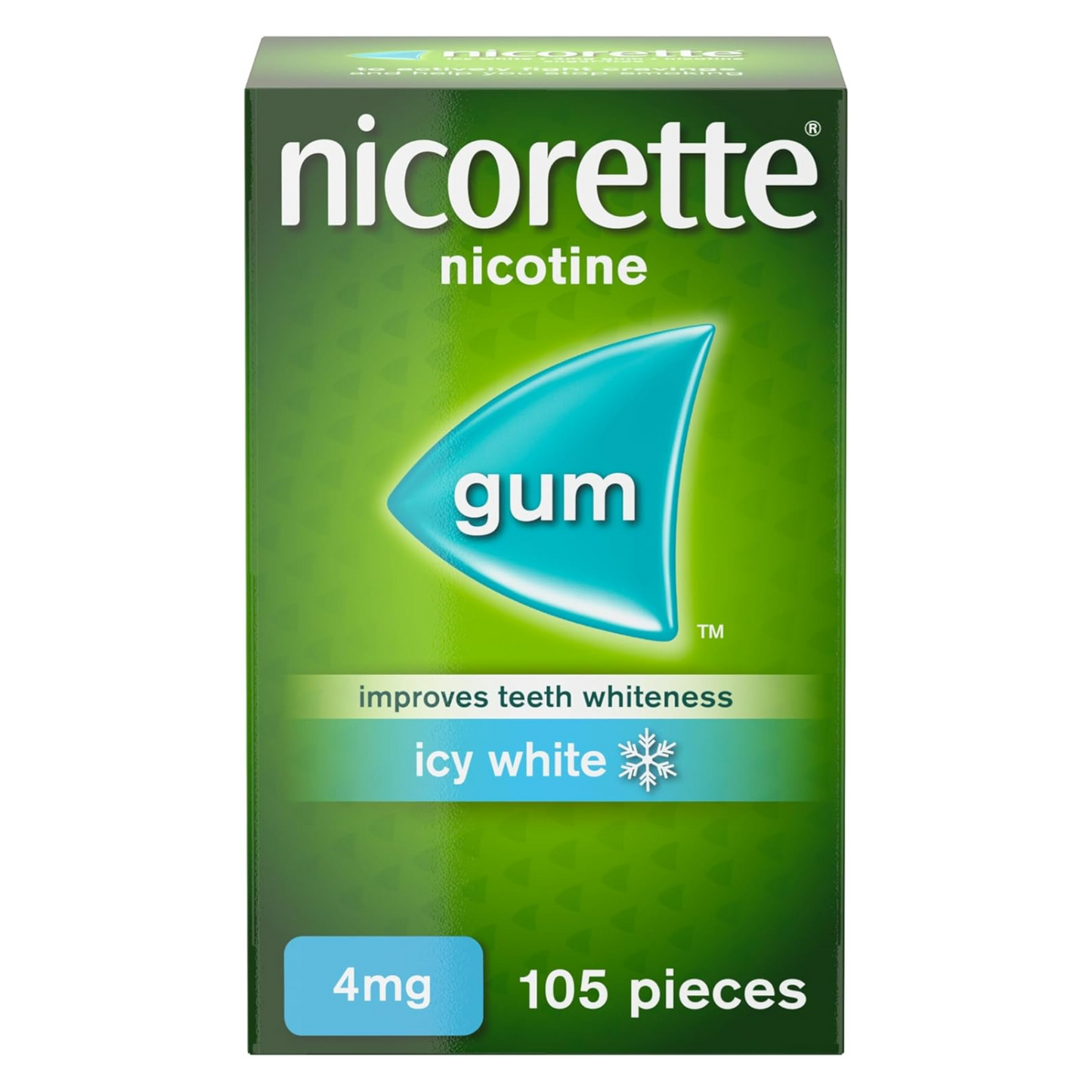 Nicorette - Icy White Flavour Chewing Gum