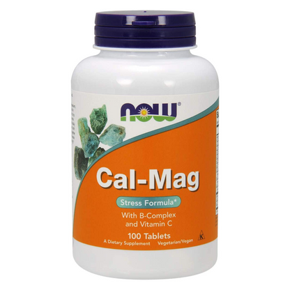 Now - Cal Mag Stress Formula - 100 Tablets