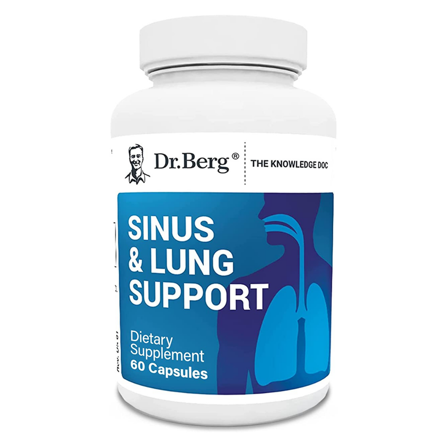 Dr. Berg -  Sinus & Lung Support Supplement - 60 Capsules