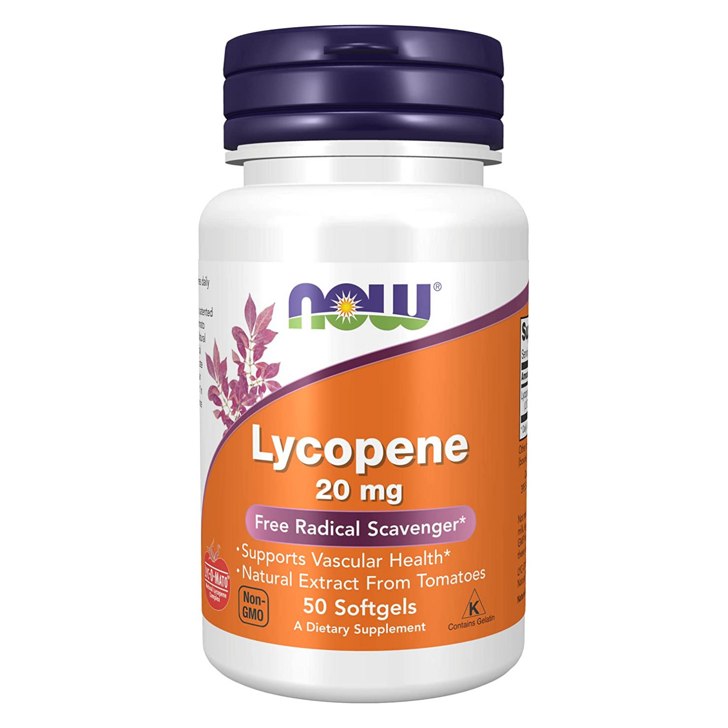 NOW - Lycopene 20 mg - 50 Softgels