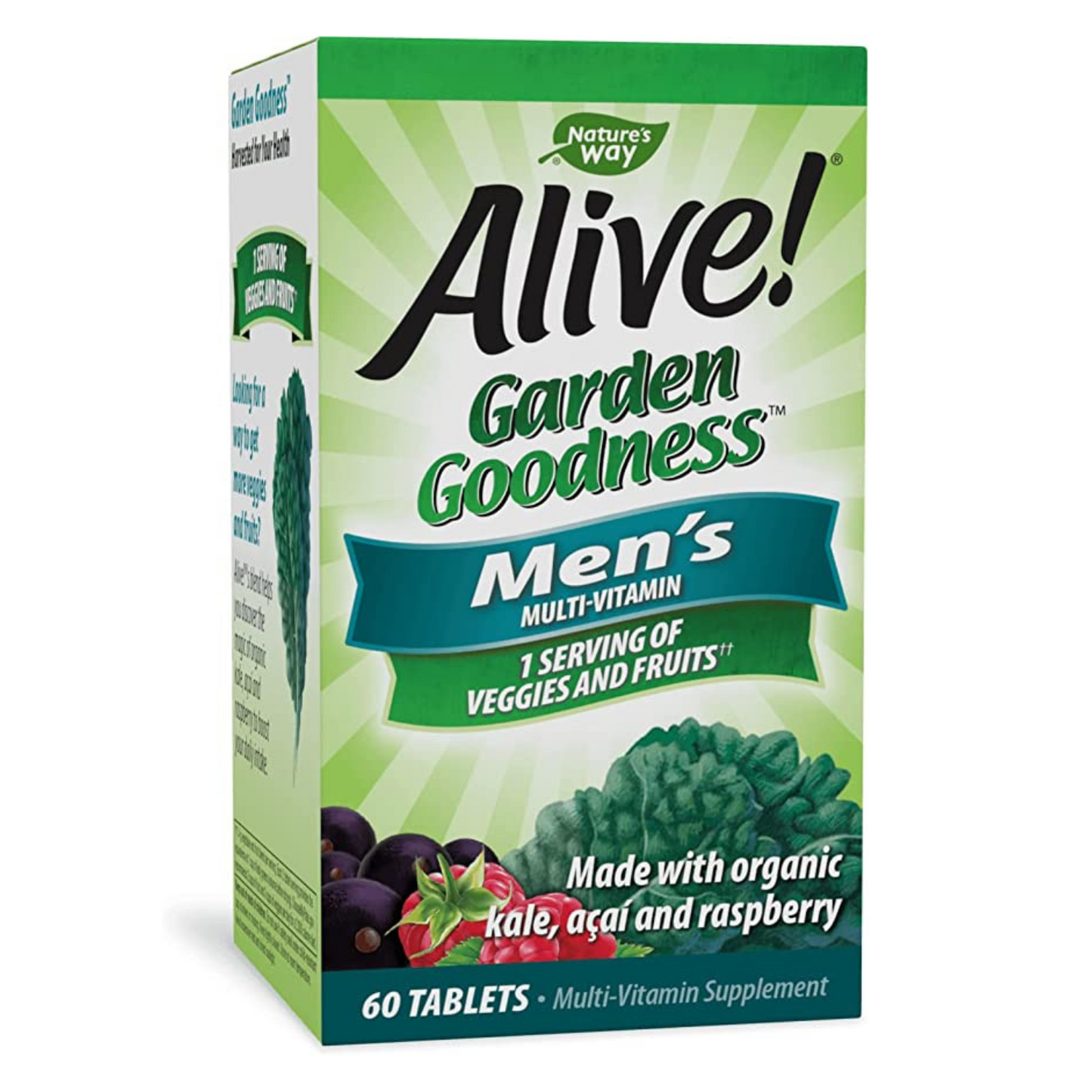 Nature's Way - Alive! Garden Goodness Men's Multivitamin - 60 Tablets