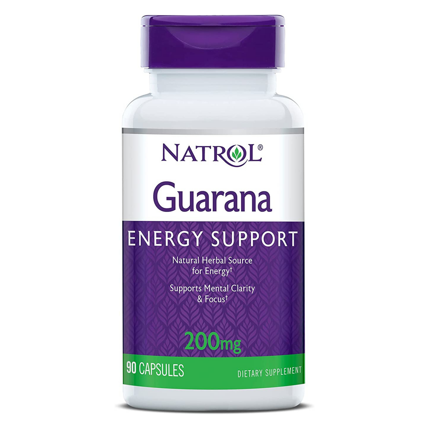 NATROL - Guarana 200 mg - 90 Caps