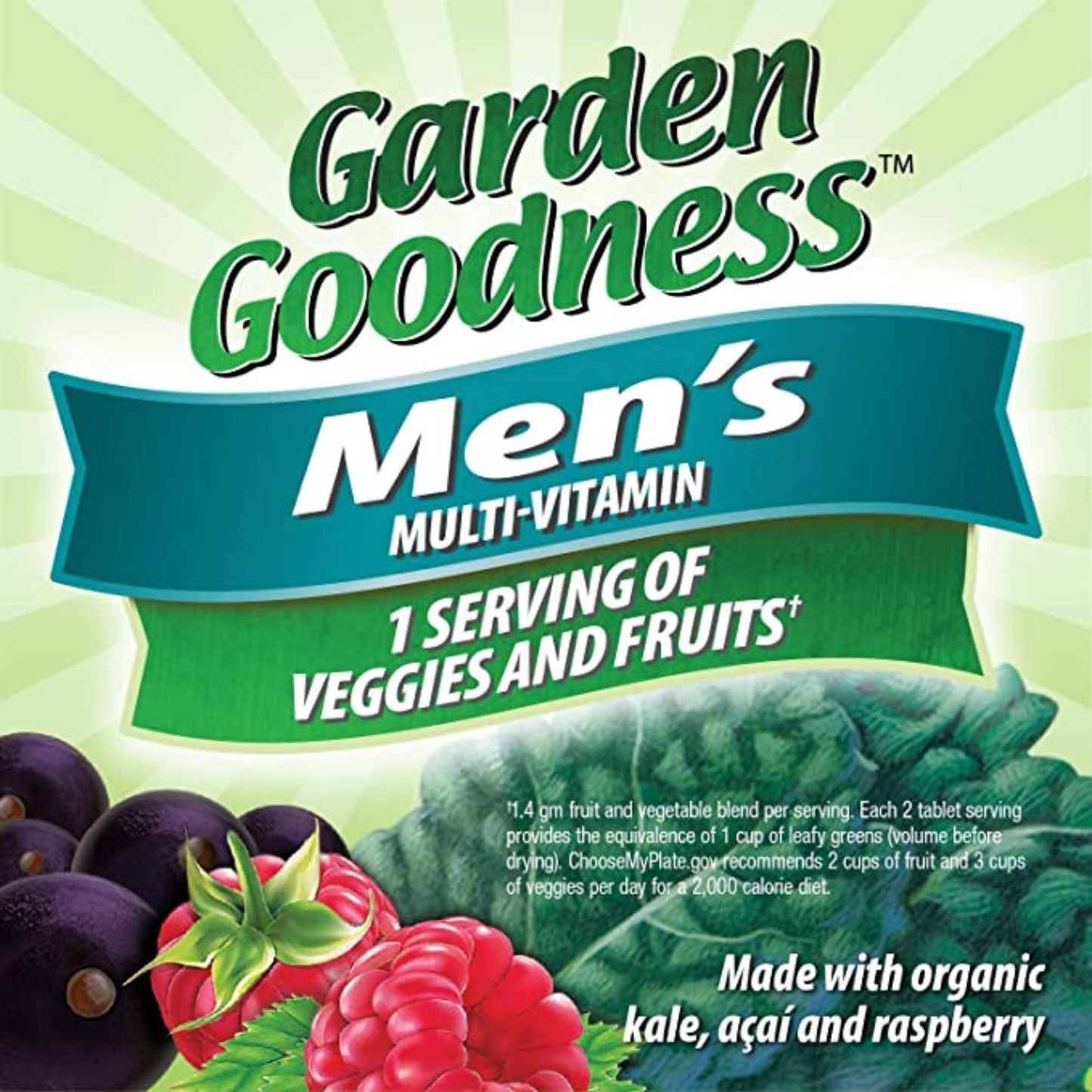 Nature's Way - Alive! Garden Goodness Men's Multivitamin - 60 Tablets