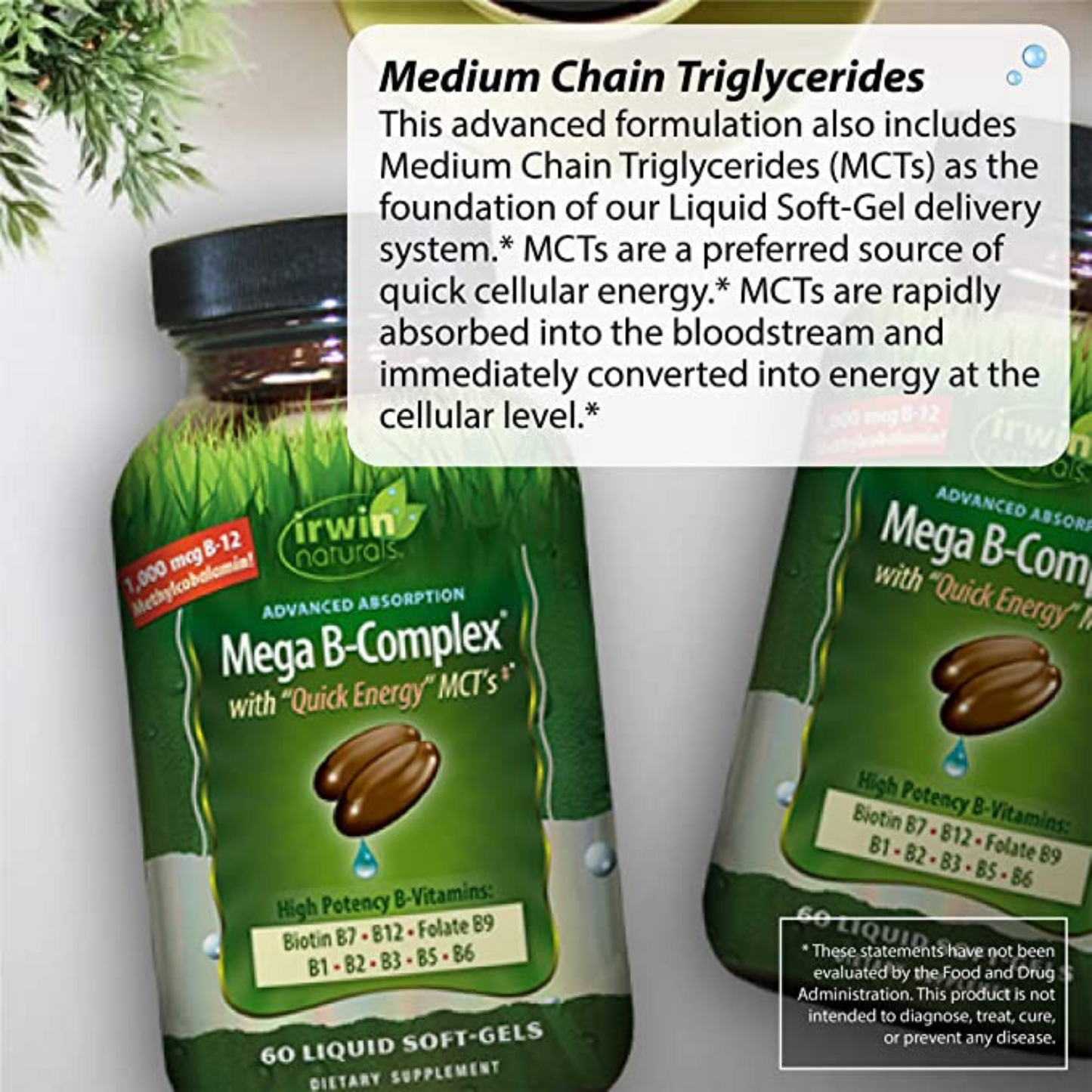 Irwin Naturals - Mega B Complex - 60 Softgels