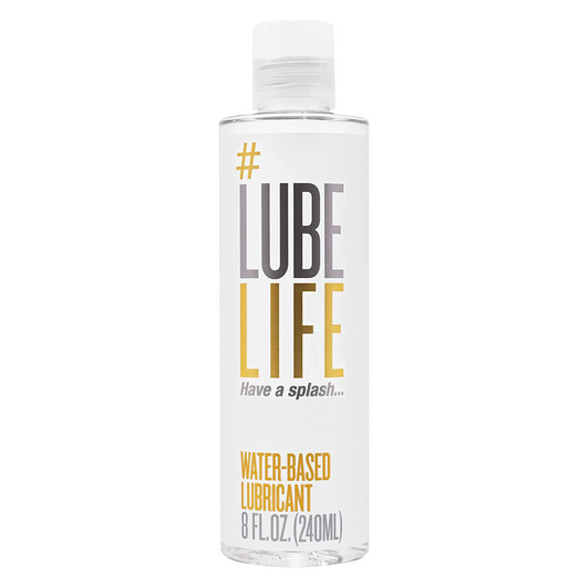 LubeLife - Water-Based Personal Lubricant - Original - 8 Fl Oz (240 ml)